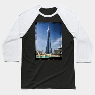 Dubai Beautiful Scenery Baseball T-Shirt